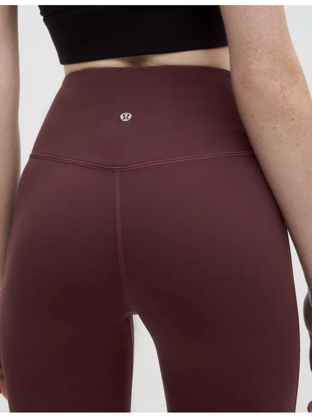 Lululemon High Rise Luxtreme Leggings Burgundy Plum Size 4// 28”